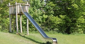 Metal Slides playground equipment