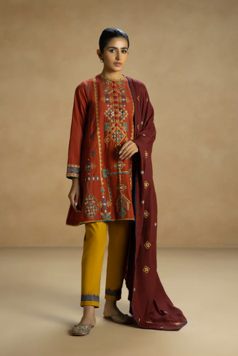 suits in khadar design