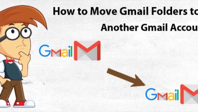 move gmail folder to another gmail account