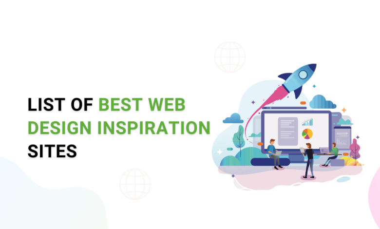Sources of best websites for web design inspiration sites